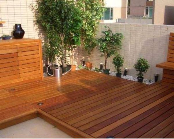 露臺(tái)防腐木平臺(tái)