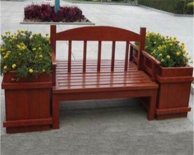 坐登防腐木花壇
