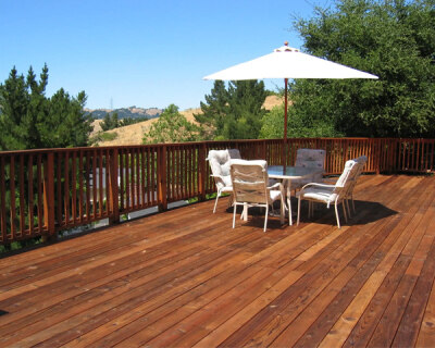 防腐木平臺(tái)